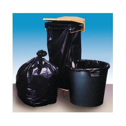 Sacs poubelles avec lien de fermeture 40x45