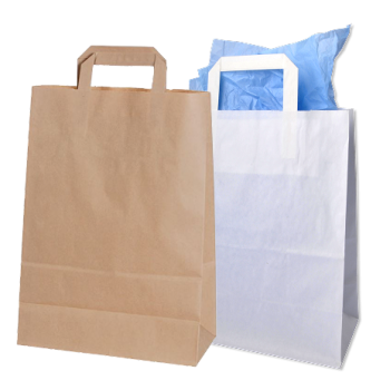 sac papier à poignees plates